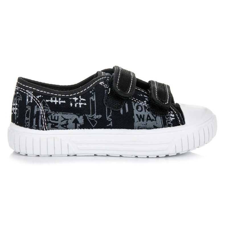 Viggami Zapatillas Velcro negro