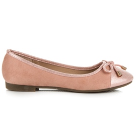 Super Me Bailarinas de ante rosa