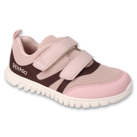 Sports de niños Befado 516Y412 Pink Velcro rosa