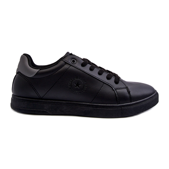 Zapatillas Bajas para Hombre Piel Ecológica Big Star NN174284 Negro