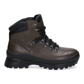 Pollonus Zapatos de trekking, cuero táctico polonus 6-0126-002 bisonte marrón