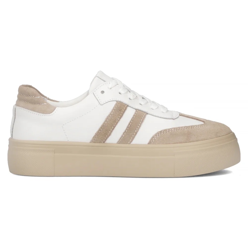 Filippo DP6841/24 zapatillas de cuero blanco