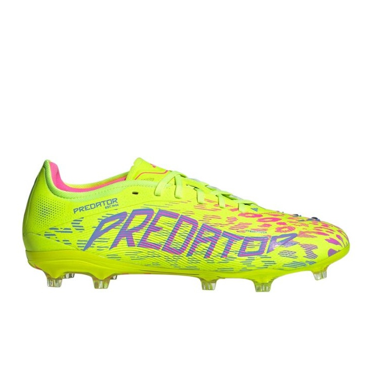 ADIDAS Predator Pro FG JH6467 Zapatos de fútbol amarillo