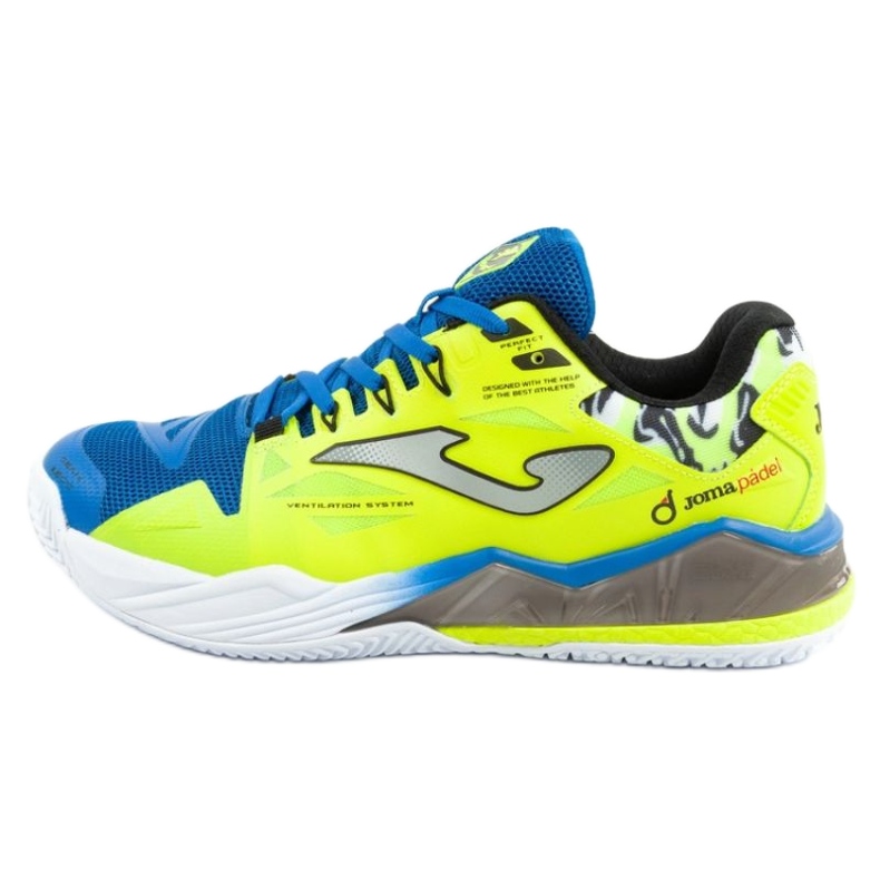 Zapatos para Padla Joma Spin Men 2509 Tspins2509om amarillo