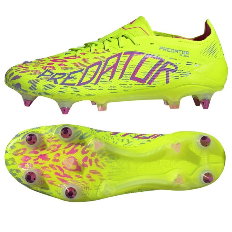 ADIDAS Predator Elite SG ID3851 Zapatos de fútbol amarillo