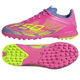 ADIDAS F50 Liga IE3755 Pink Football Shoes rosado