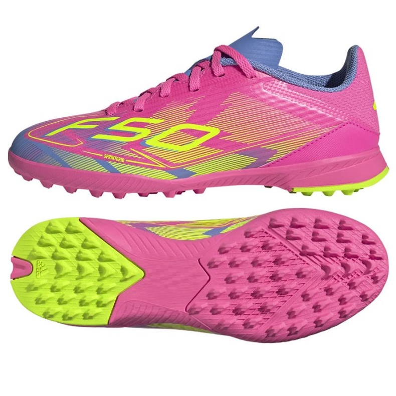 ADIDAS F50 Liga IE3755 Pink Football Shoes rosado ADIDAS F50 Liga IE3755 Pink Football Shoes rosado
