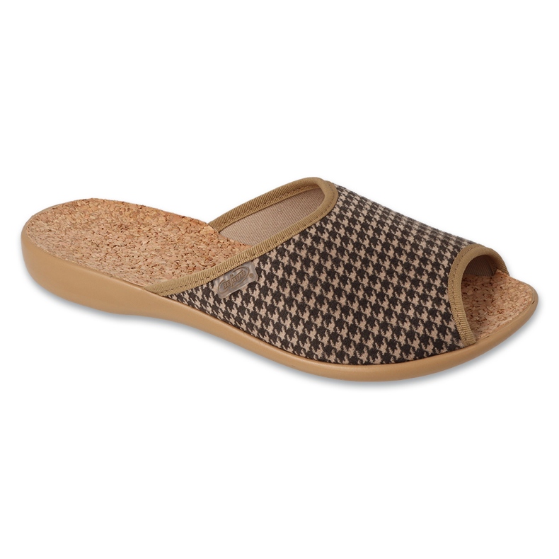 Zapatillas de mujer Befado PU 254D161 Inserto de corcho negro