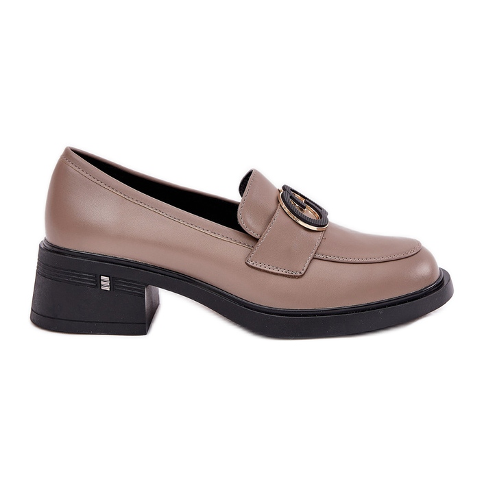 Vinceza 18102 mocasines de cuero beige