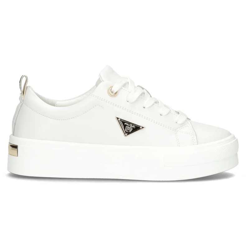 Zapatillas de deporte de cuero Filippo DP3533/25 Wh White blanco