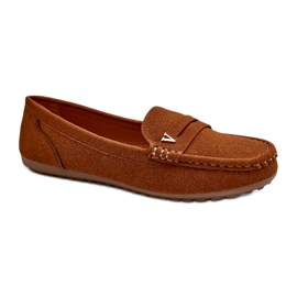 Mocasines Mujer Camel Clásicos marrón