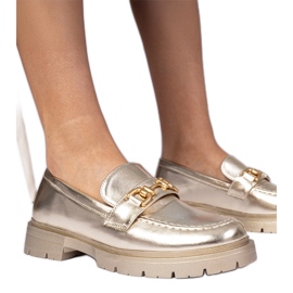 Mocasines Ecosha Golden Elegant Ecosha dorado