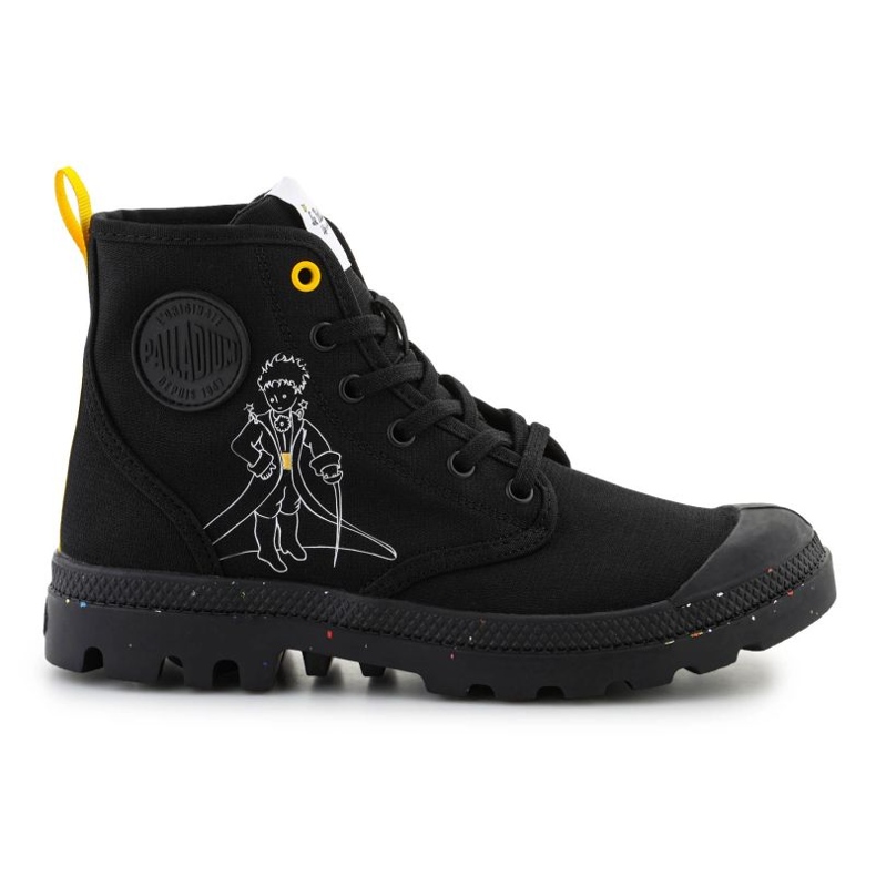 Palladium Pampa-Petit Prince 74449-008-M zapatos negro