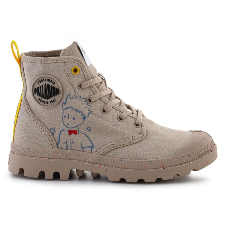 Palladium Pampa-Petit Prince 74449-286-M zapatos beige