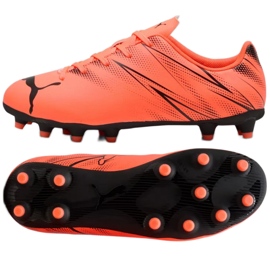 Puma Attacanto FG/AG 107480-14 Zapatos de fútbol rojo
