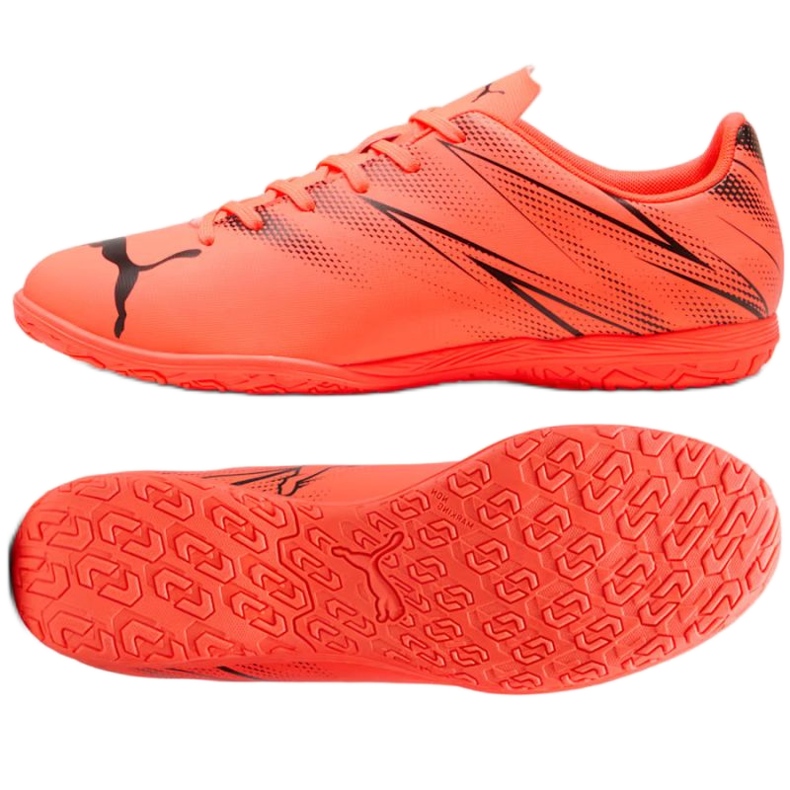 Puma Attacanto It 107479-14 Zapatos de fútbol rojo