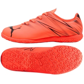 Puma Attacanto It 107482-14 Zapatos de fútbol rojo