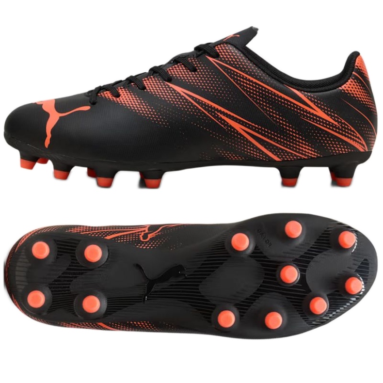 Puma Attacanto FG/AG 107477-12 Zapatos de fútbol negro