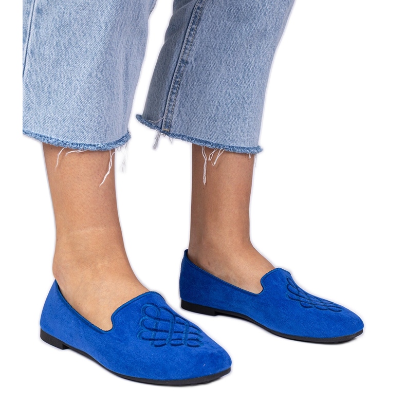 Ballerinas de Ecosam y bordados de Blue Women's azul Ballerinas de Ecosam y bordados de Blue Women's azul