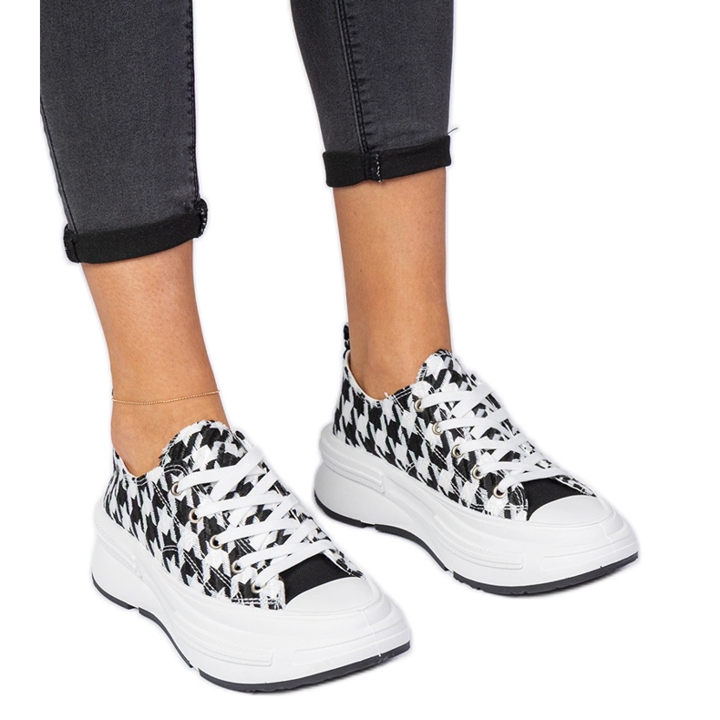 Zapatillas de deporte de material para mujeres blancas y blancas blanco Zapatillas de deporte de material para mujeres blancas y blancas blanco