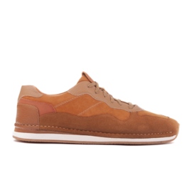 Marco Shoes Zapatillas para hombres Torino marrón