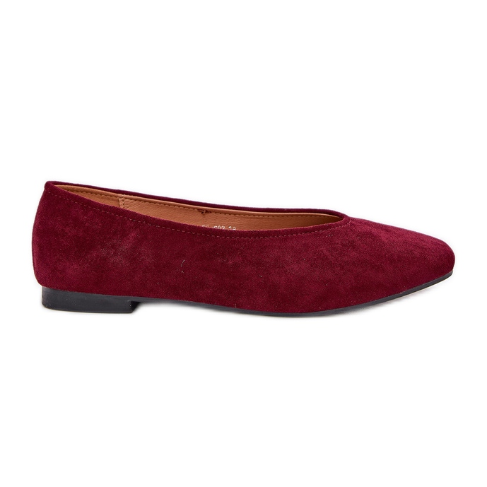Ballerinas Classic Eco Burord rojo