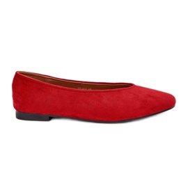 Bailarinas clásicas con rojo ecológico