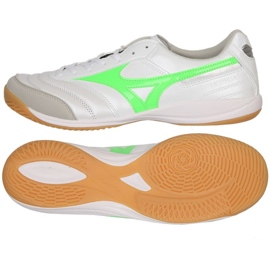 Zapatos de fútbol Mizuno Morelia Sala Elite en Q1GA251237 blanco