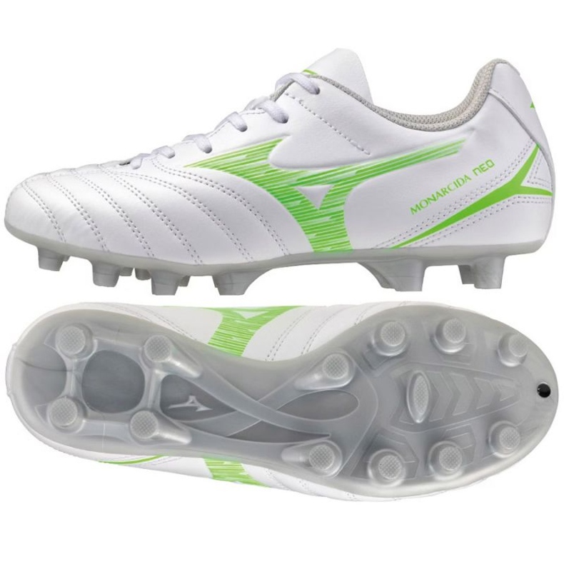Mizuno Mizuno Neo III SELECT P1GB252537 Zapatos de fútbol blanco Mizuno Mizuno Neo III SELECT P1GB252537 Zapatos de fútbol blanco