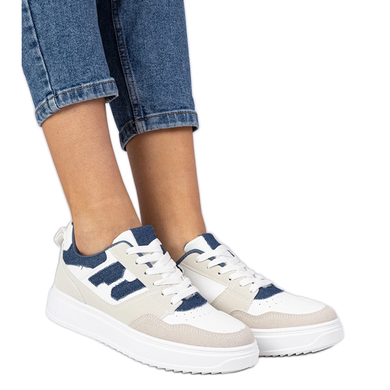 Zapatillas blancas de zapatillas de deporte para mujeres blanco