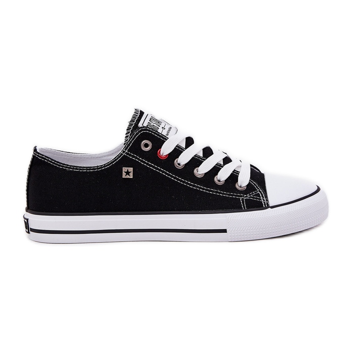 Big Star Men's Big NN174300 zapatillas para hombres Hi-Polish System Black negro
