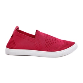 Femenina Slip-On Big Star FF274A605 Fuksja rosa