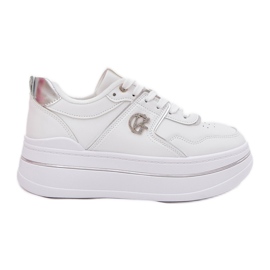 Deportivas Mujer Plataforma Blancas blanco