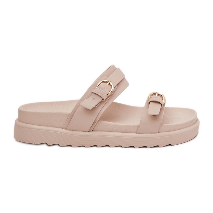 Flip Flip Flip Flip en la plataforma con Beige de Golden Heblas
