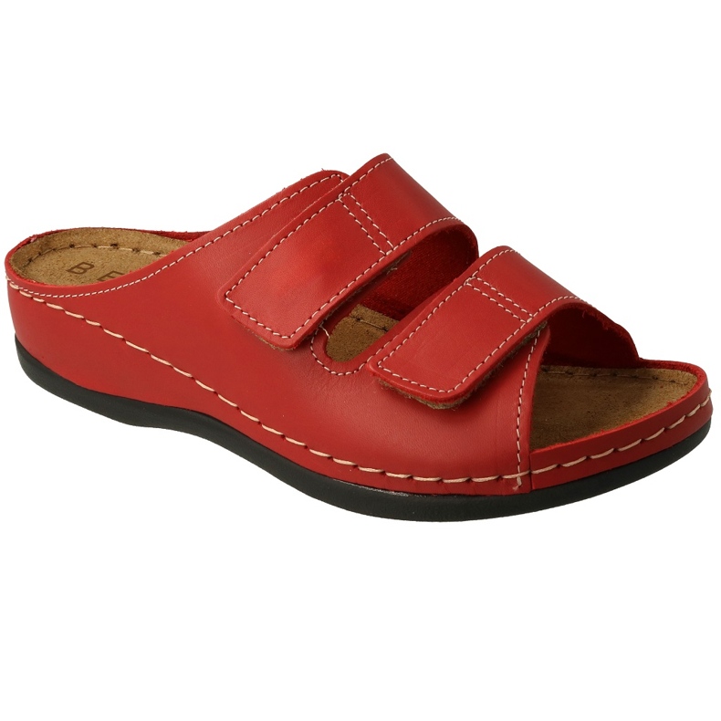 Dr. Inforto de cuero para mujeres de Befado 158D283 Rojo