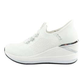 Skechers The Triple-Dallis 177721/Wht Women's Shoes blanco