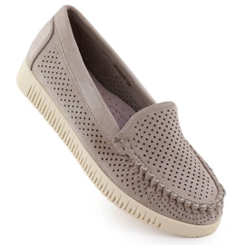 Mocasins abre beige beige potocki 25-11316 Mocasins abre beige beige potocki 25-11316