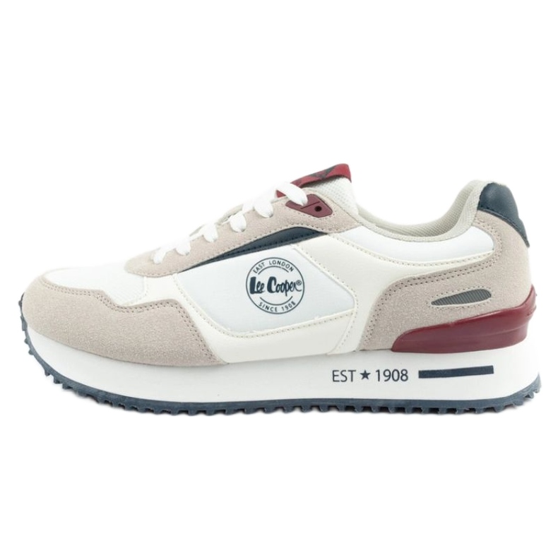 Lee Cooper LCW-25-03-3388M Zapatos Sports White blanco
