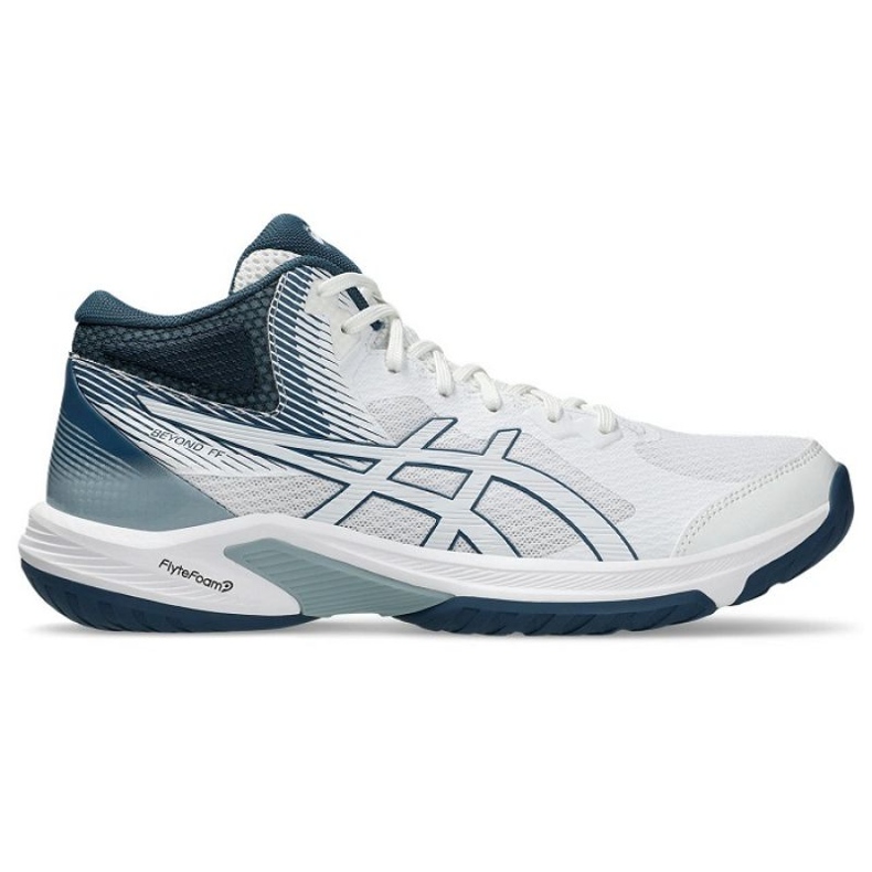 ASICS Beyond FF MT 1071A095103 Zapatos de voleibol blanco