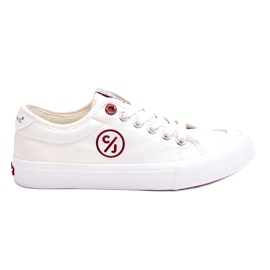 Deportivas Mujer Cross Jeans Tejido LL2R4043 Blanco