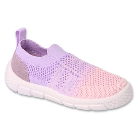 Las zapatillas para niños de Befado insertaron 102x008 Purple violeta