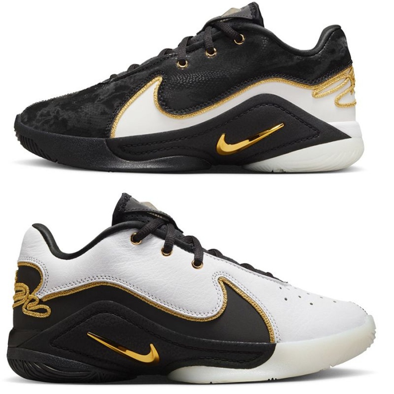 Nike LeBron XXII BHM GS HV8616-100 Zapatos negro Nike LeBron XXII BHM GS HV8616-100 Zapatos negro