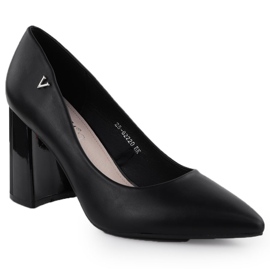 Bombas para mujeres en la publicación decorativa Black Vinceza 62220 negro