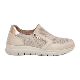 Zapatos para mujeres en la plataforma con Castillo de Oro dorado