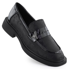 Zapatos de mujer Lords Black Potocki SZ12650 negro