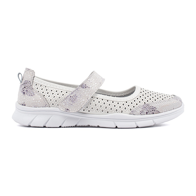Goodin Ballerinas deportivas de cuero de cuero blanco blanco Goodin Ballerinas deportivas de cuero de cuero blanco blanco