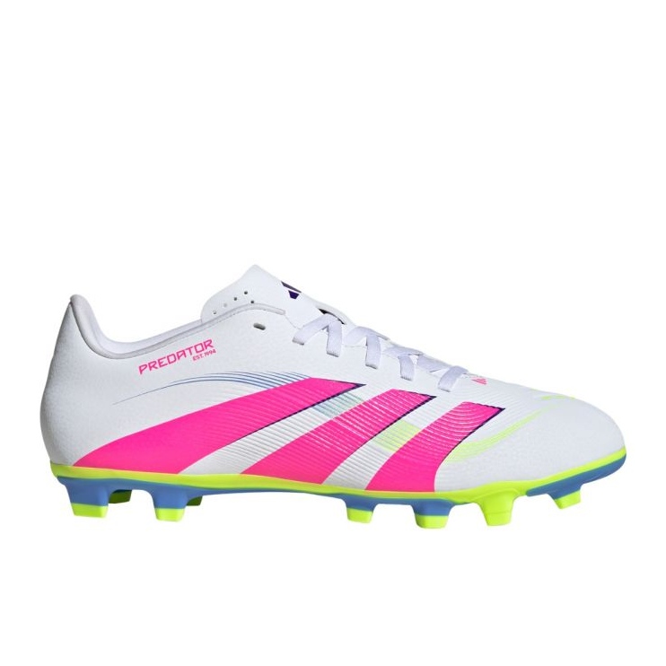 Adidas Predator Club FG/MG ID1323 Zapatos de fútbol blanco