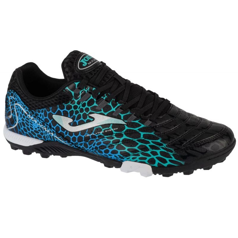 Joma maxima 2531 tf maxs2531tf zapatos de fútbol negro