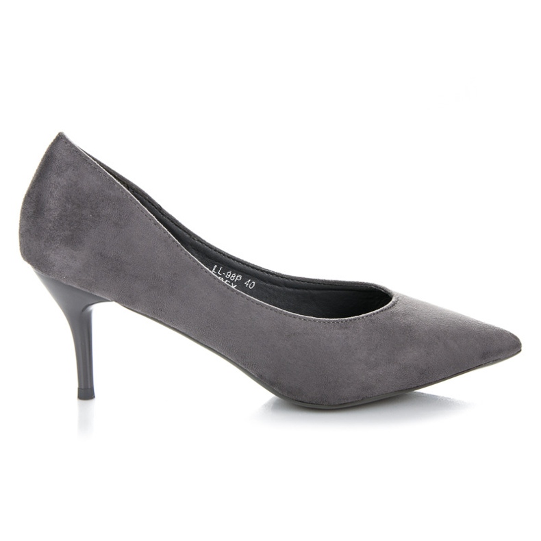 Seastar Bombas en tacones bajos gris Seastar Bombas en tacones bajos gris