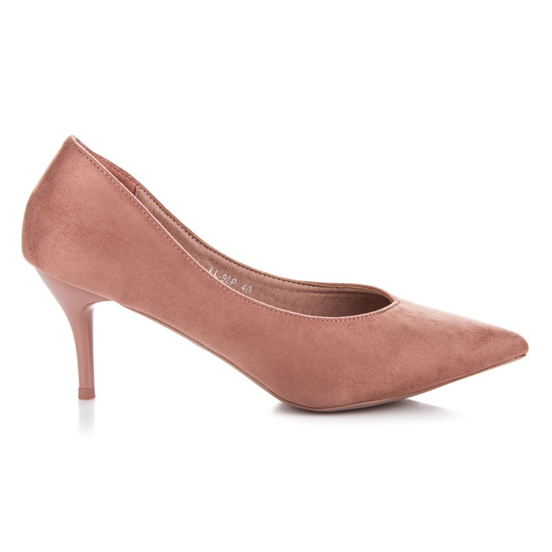 Seastar Bombas con tacones bajos rosado